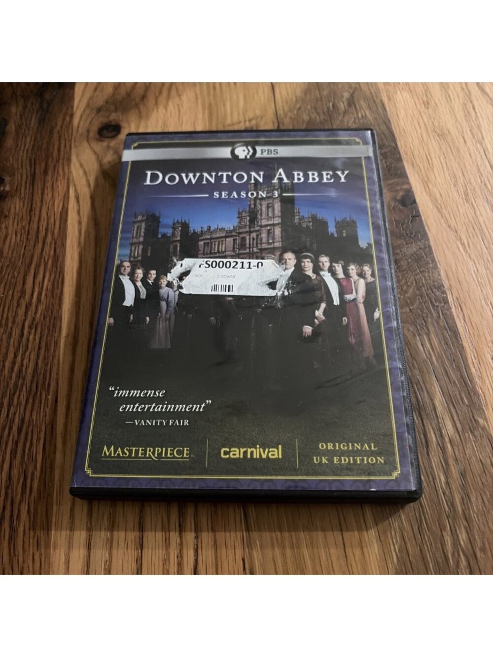 Downton Abbey: Season 3 (Masterpiece) Tested Working Perfect Discs Worn Case